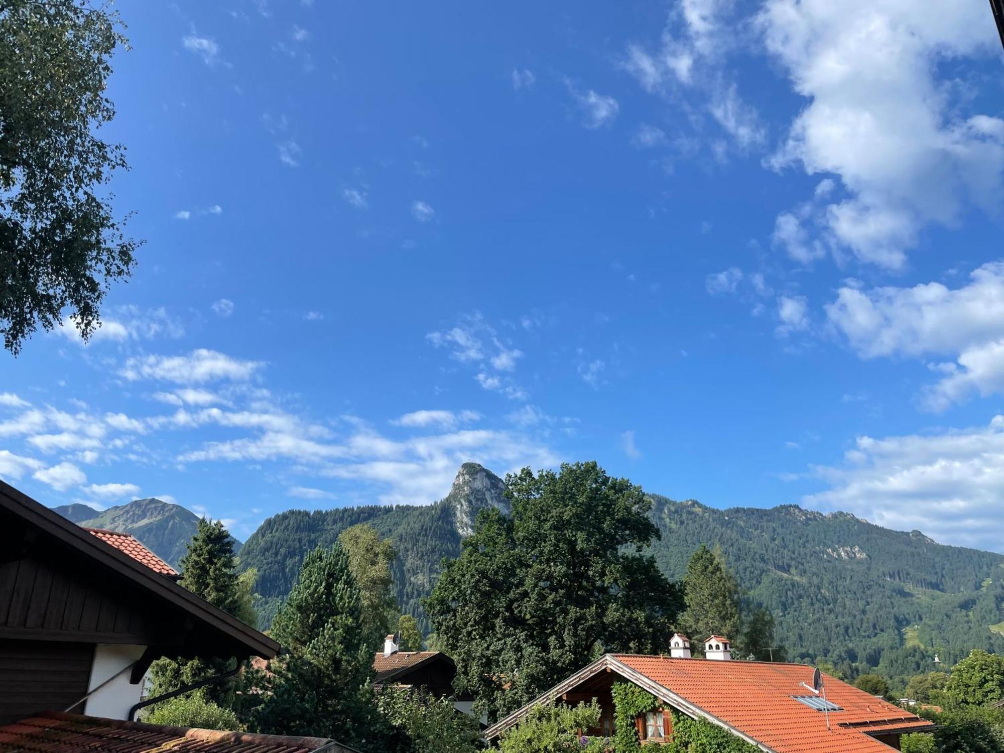 Bergnest Daire Oberammergau Dış mekan fotoğraf